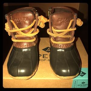 Sperry Saltwater Boots - Girls - Size 7